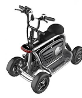 Foldable perfect travel transformer 4 wheel electric golf mobility scooter 800 watts for elderly adult