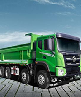Construction Waste Dump Truck Lorry Crane Flat Dump Truck