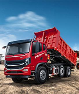 Flat Dump Truck Plain Cement Truck for High-Yield Running